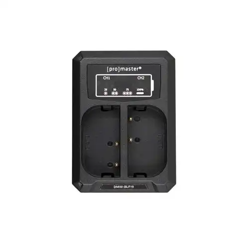 ProMaster Dually Charger - USB - fit for Panasonic DMW-BLF19