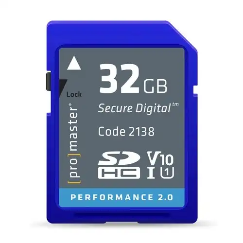 ProMaster SDHC Performance 32GB (2.0) - V10 Memory Card
