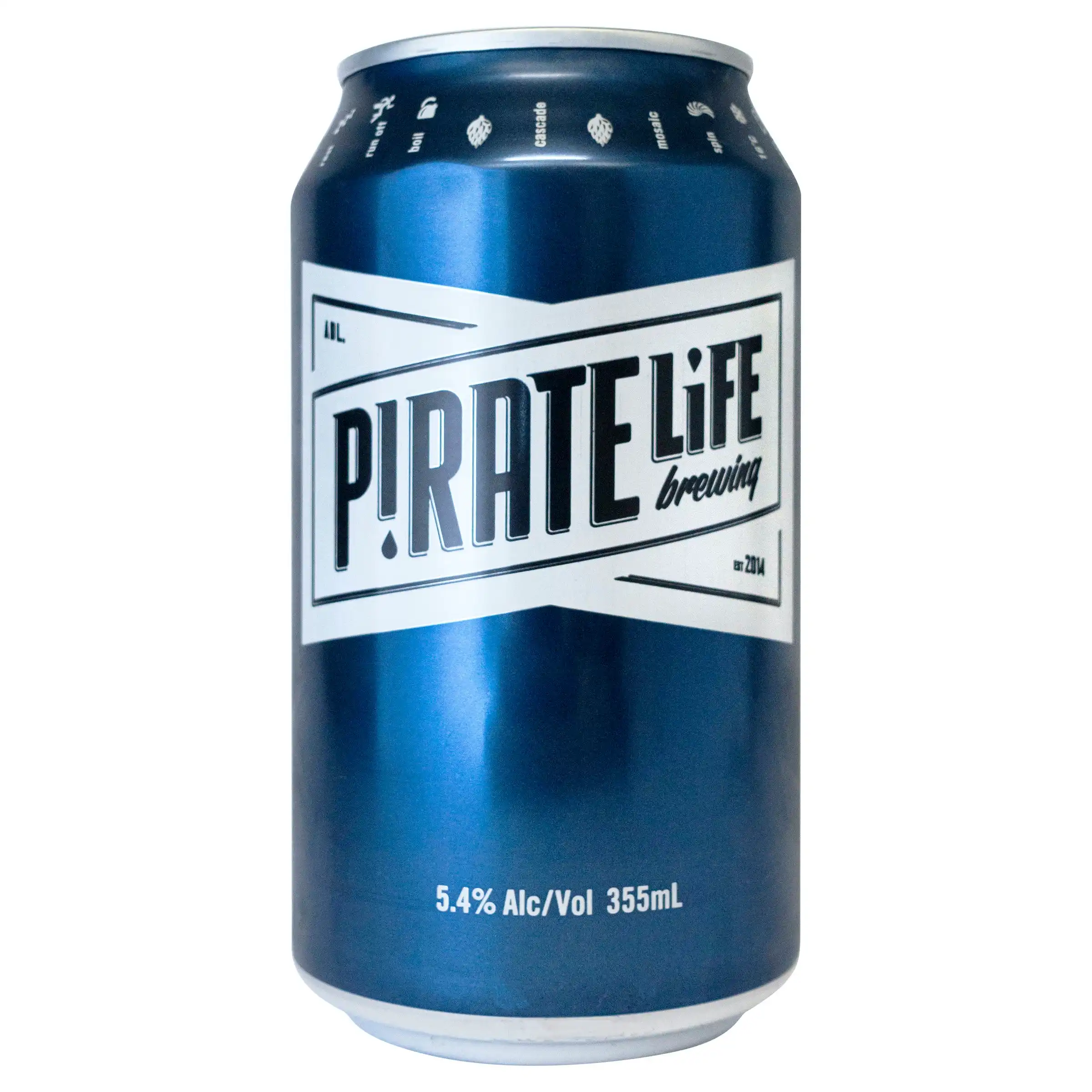Pirate Life Brewing Pale Ale Beer Case 16 x 355mL