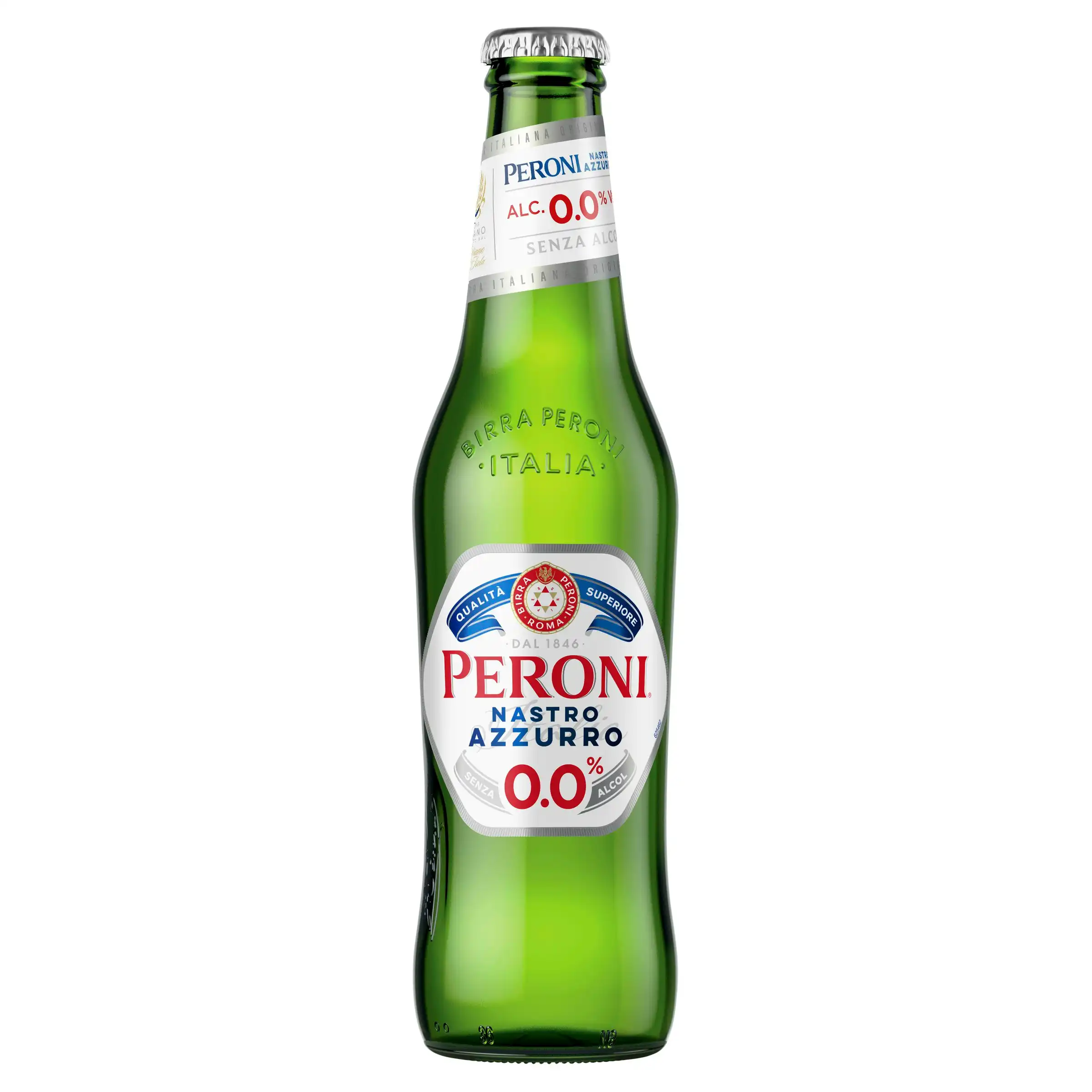 Peroni Nastro Azzuro 0.0% 24 x 330mL Bottles