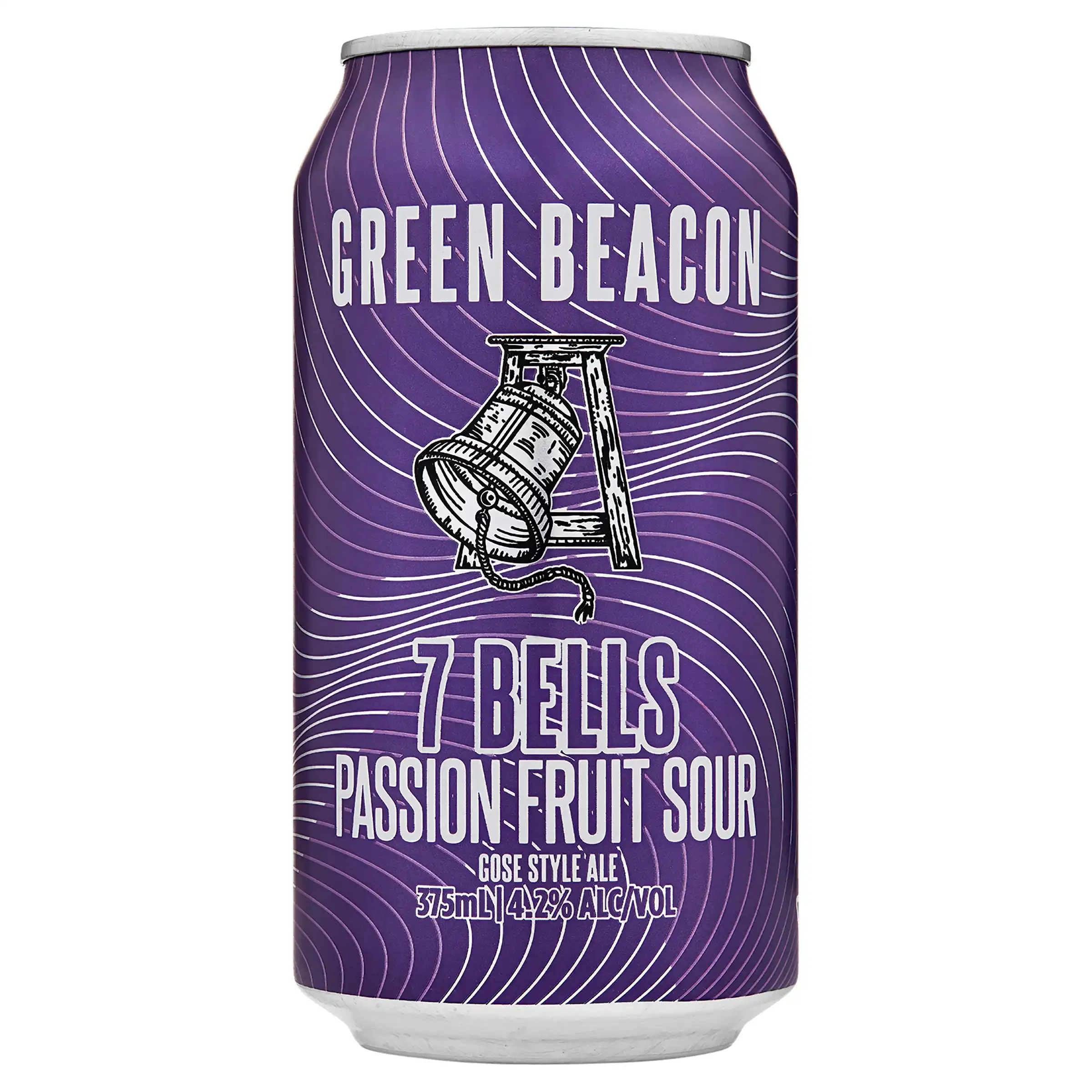 Green Beacon 7 Bells Passion Fruit Sour 375mL