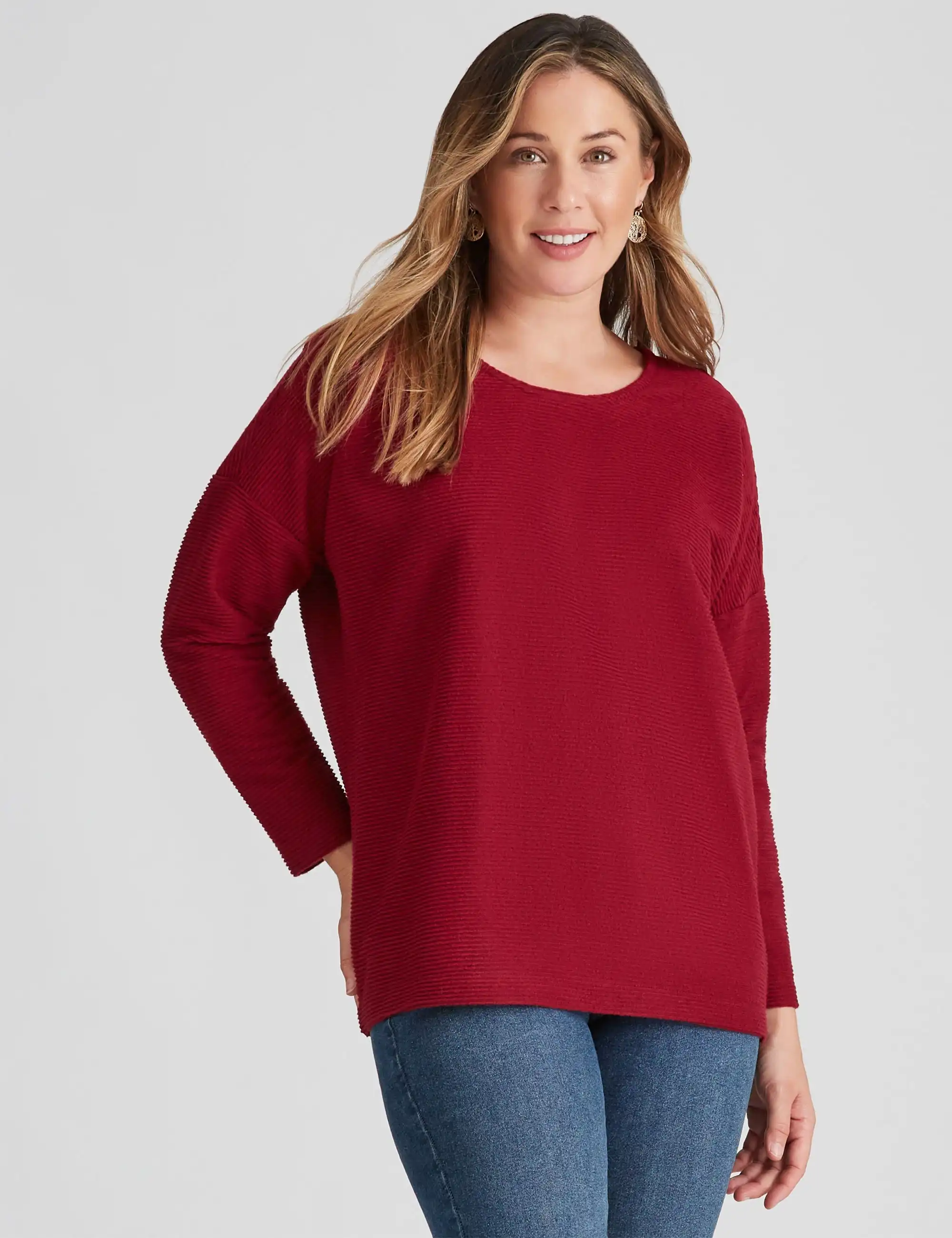 Rivers Soft Touch Ribbed Top