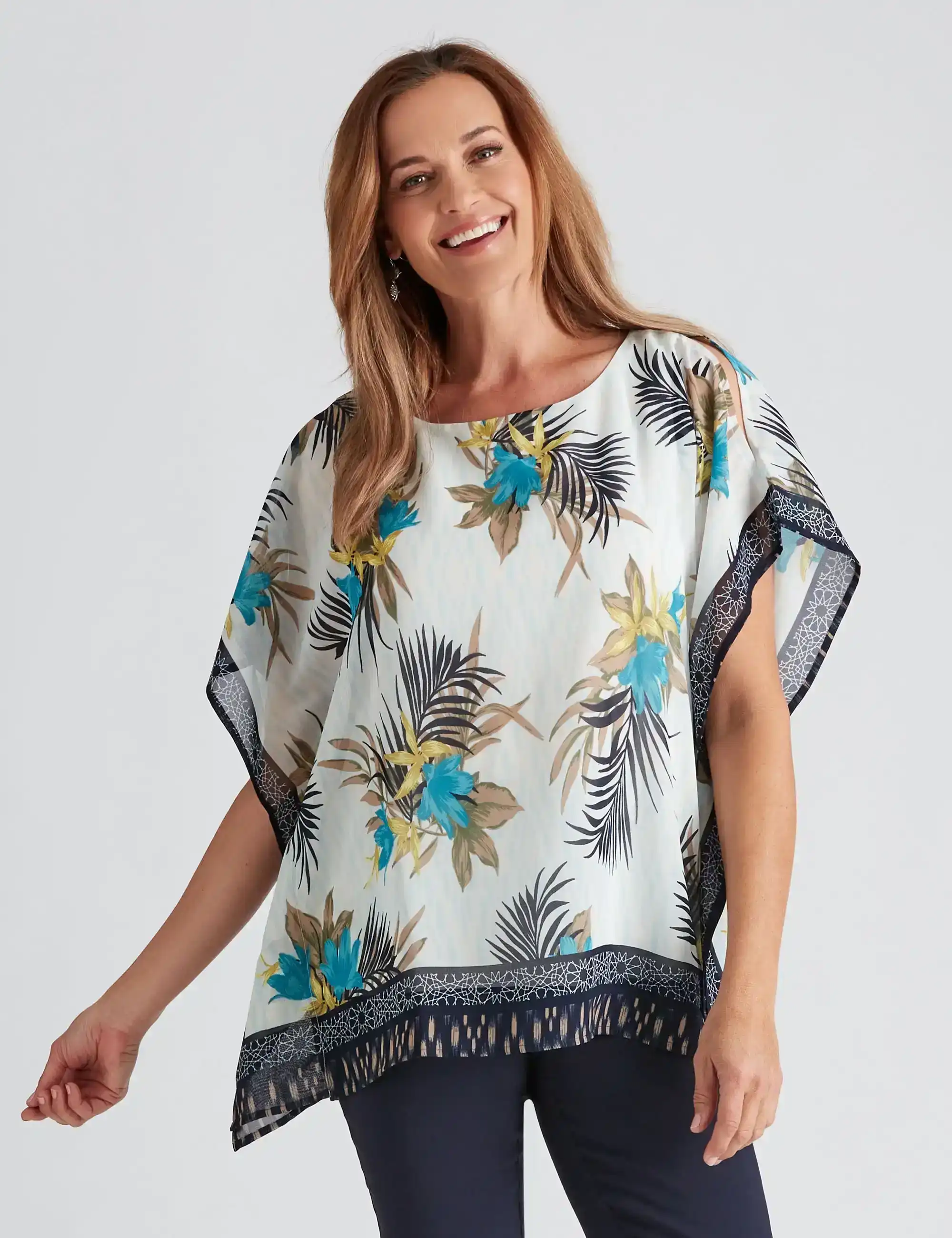 Millers Tropical Overlay Top