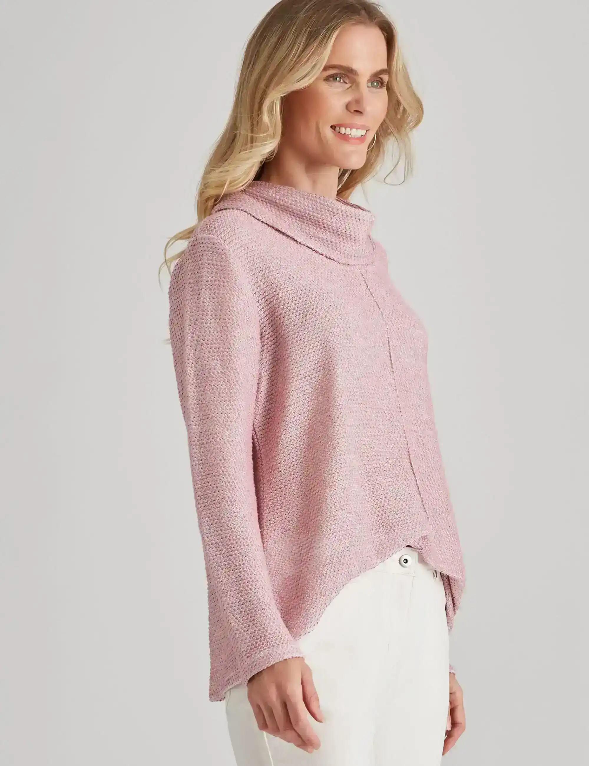 Millers Long Sleeve Tured Cowl Neck Top