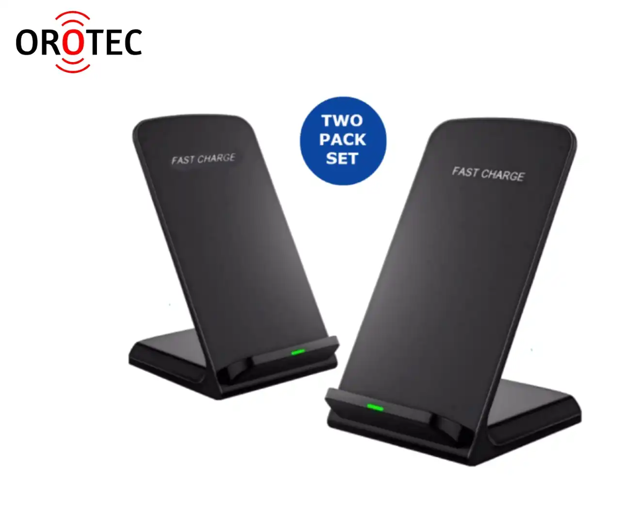 Orotec NexGen Fastcharge Wireless Charging Stand DUAL PACK
