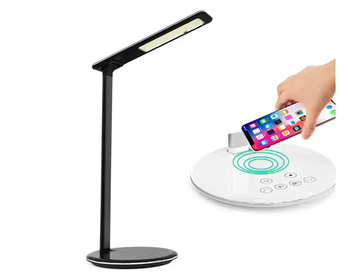 Orotec LED Desk Light and Wireless Charger Unit
