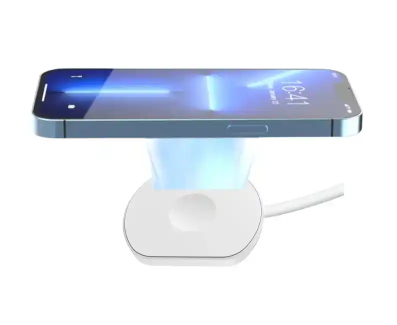 Orotec iGeni Portable 3in1 15W Fast Charge Magnetic Wireless Charger White