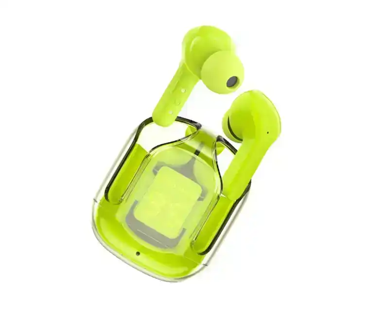 ACEFAST TWS Wireless Earphones with Charging Case - Lime Green