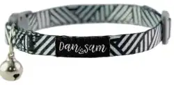 Dan & Sam  Adjustable Polyester Webbing Collar  Abstract