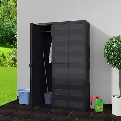 Garden Storage Cabinet with 4 Shelves