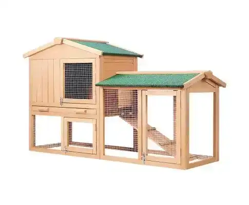 Chicken Coop with Ramp & Hutch