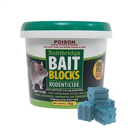 Bainbridge Rodent Bait Blocks  1kg