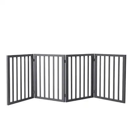 Retractable Foldable Indoors Pet Fence Gate