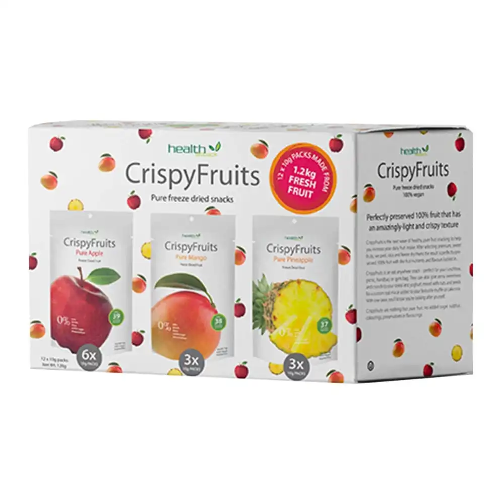 Health Attack Freeze Dried Crispy Fruits MultiBox 12 x 10g