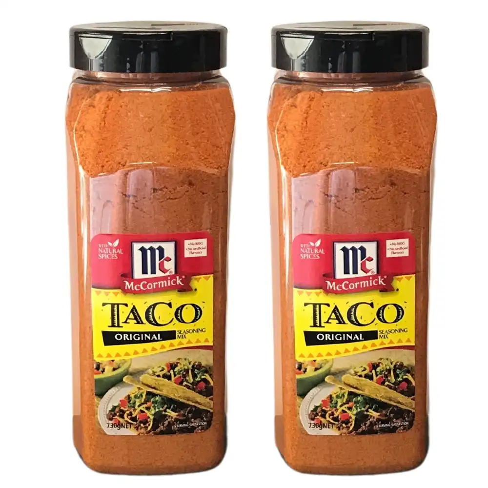 McCormick Original Taco Seasoning Mix 730g x 2