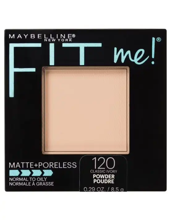 Maybelline Fit Me Matte & Poreless Pressed Powder Classic Ivory 120