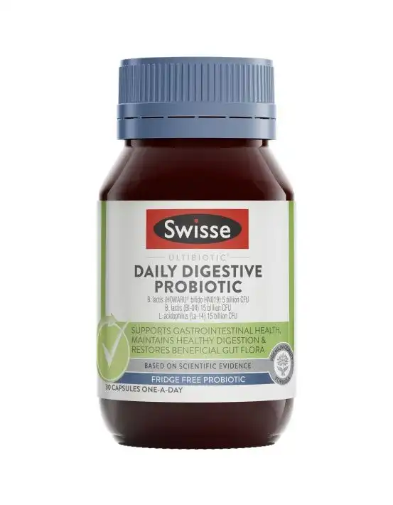 Swisse Ultibiotic Daily Digestive Probiotic 30 Pack