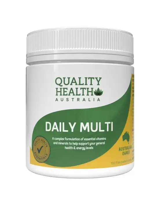 Quality Health Daily Multivitamin Tabs 100