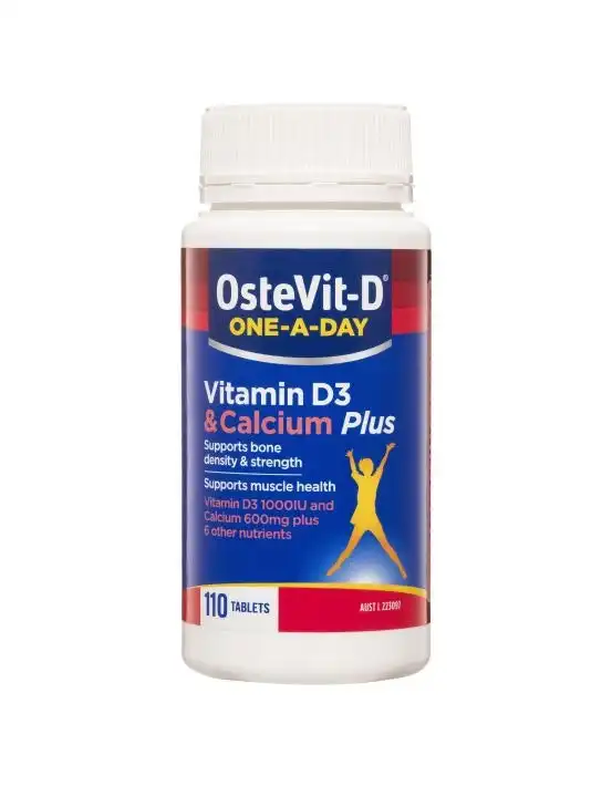 OsteVit-D One-A-Day Vitamin D3 & Calcium Plus