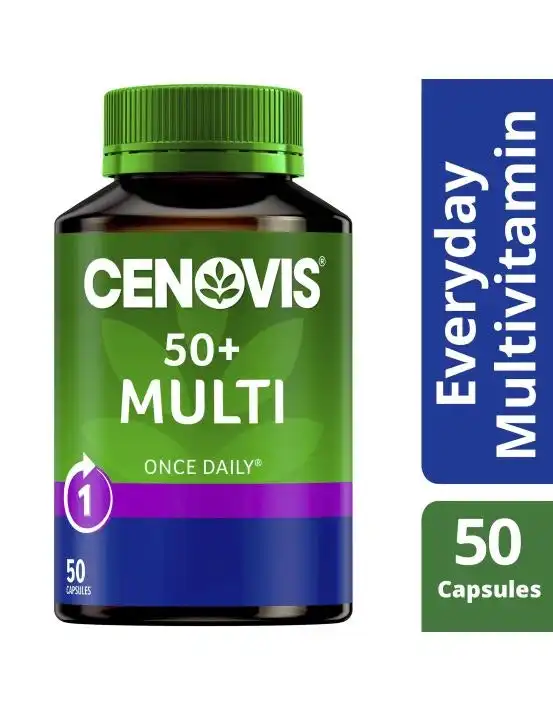 Cenovis 50+ Once Daily Multi 50 Capsules