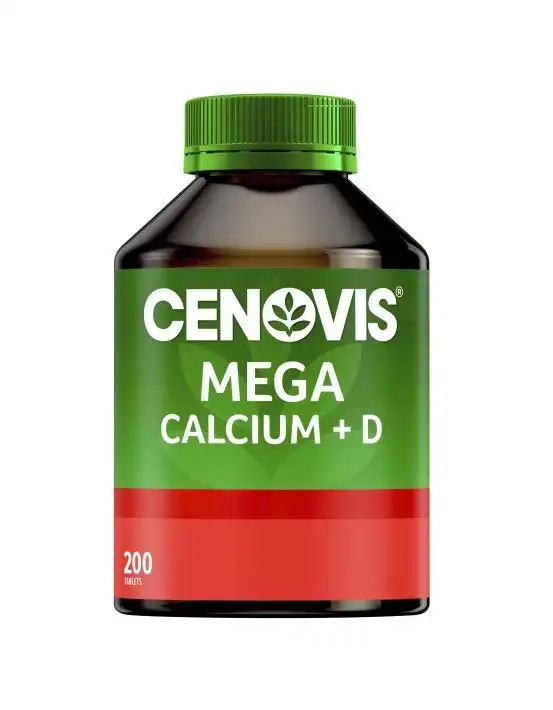 Cenovis Mega Calcium + D Value Pack 200 Tablets