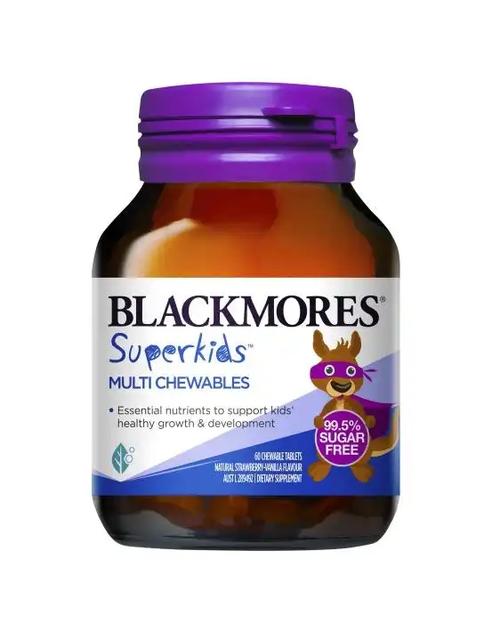 Blackmores Superkids Multi Chewables 60 Tablets