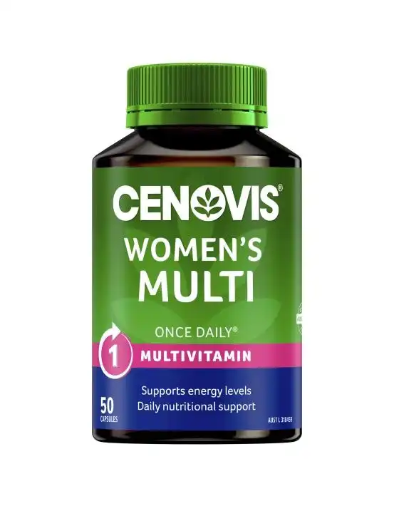 Cenovis Once Daily Women's Multi 50 Capsules