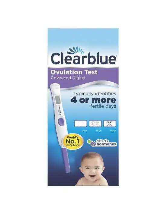Clearblue Advanced Digital Ovulation Kit Test 10 Pack