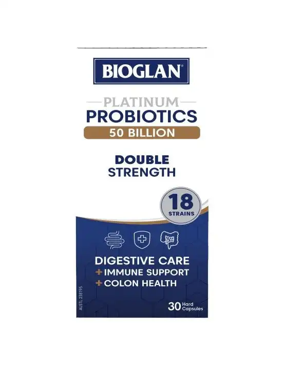 Bioglan Platinum Probiotic 50 Billion 30 Capsules