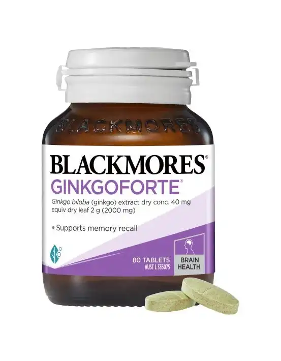 Blackmores Gingko Forte 80 Tablets