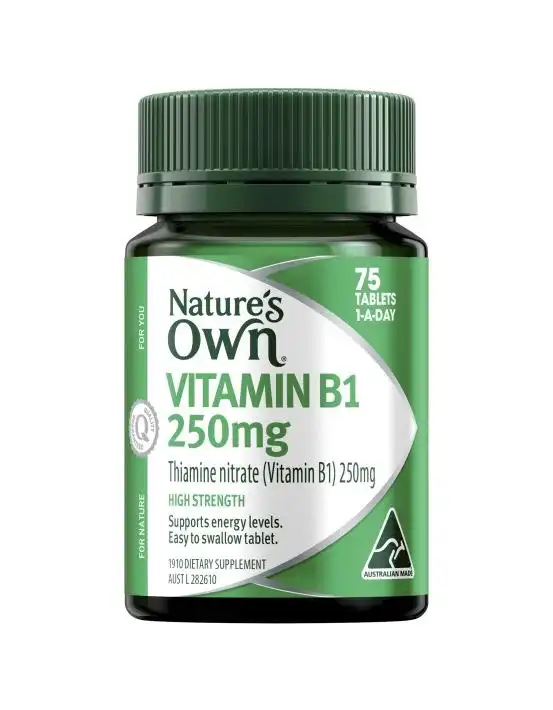 Nature's Own Vitamin B1 250Mg 75 Tablets