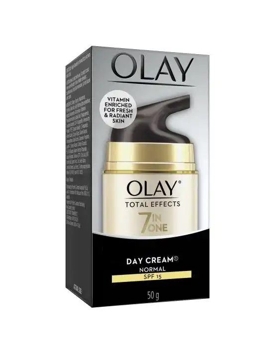 Olay Total Effects Face Cream Moisturiser Normal SPF15+ 50g