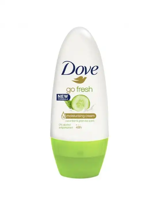 Dove Go Fresh Cucumber & Green Tea Deodorant Roll-On 50mL