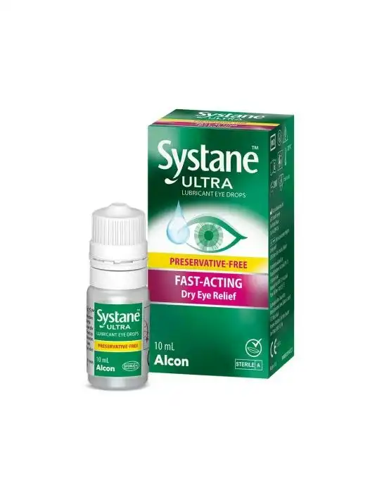 SYSTANE Ultra Preservative-Free Lubricant Eye Drops 10mL
