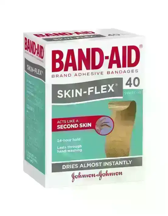 BAND-AID Skin-Flex Strips 40 Pack