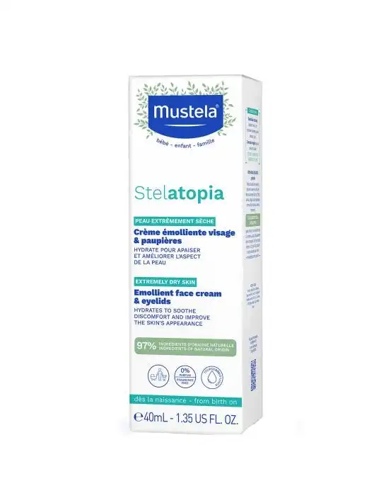 MUSTELA Stelatopia® Emollient Face Cream 40ml