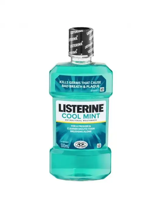 Listerine Cool Mint Mouthwash 500mL