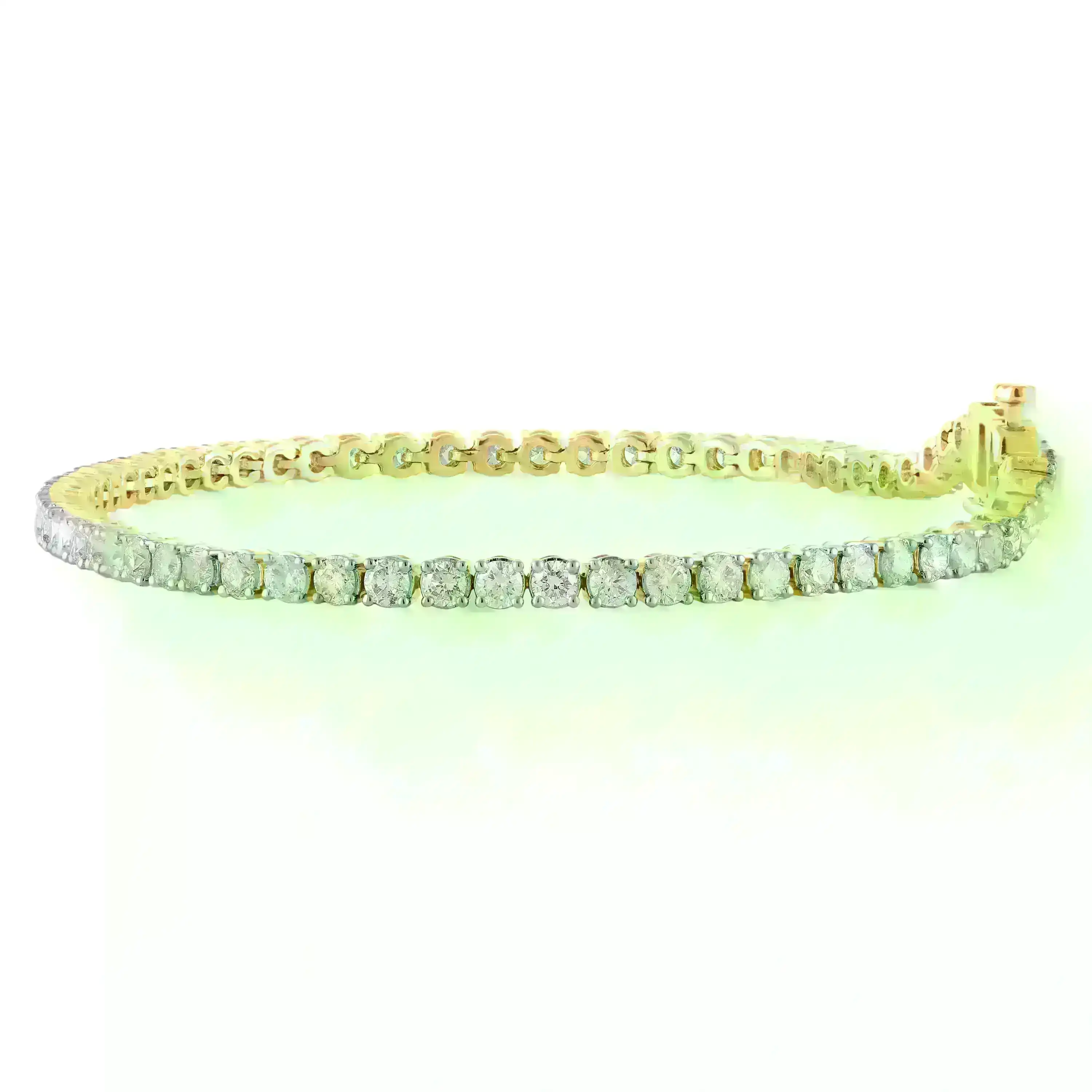 Meera Tennis Bracelet with 3.00ct of Laboratory Grown Diamonds in 9ct Yellow Gold