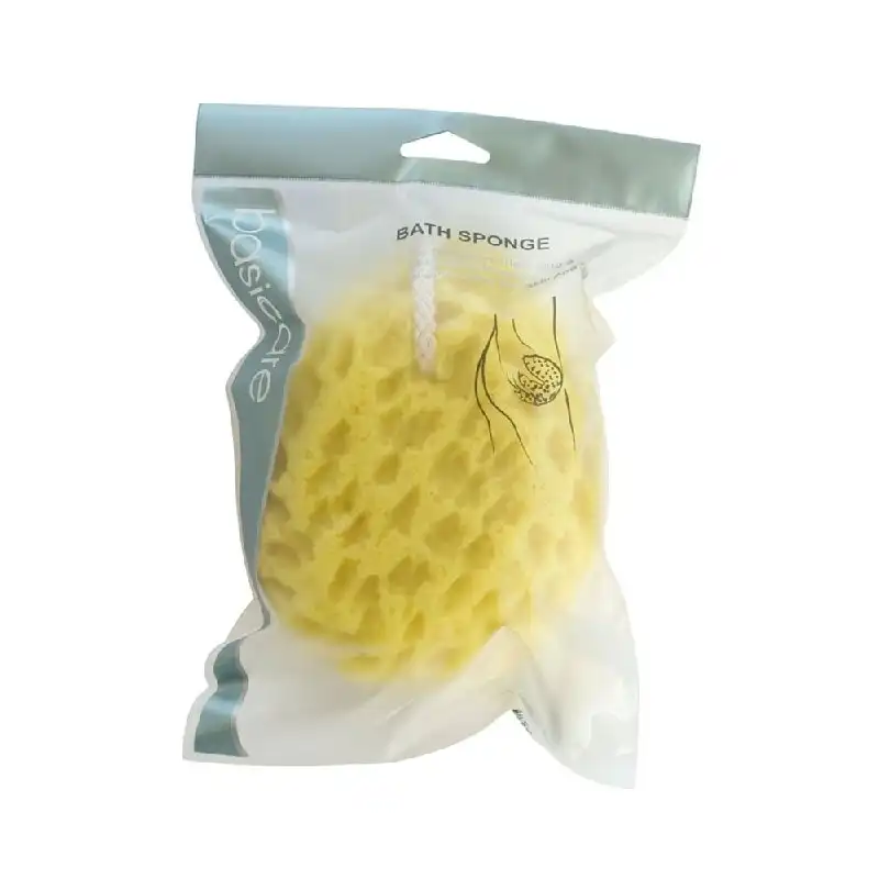 Basicare Bath Sponge (Sea Sponge Shaped) with Hanging Cord