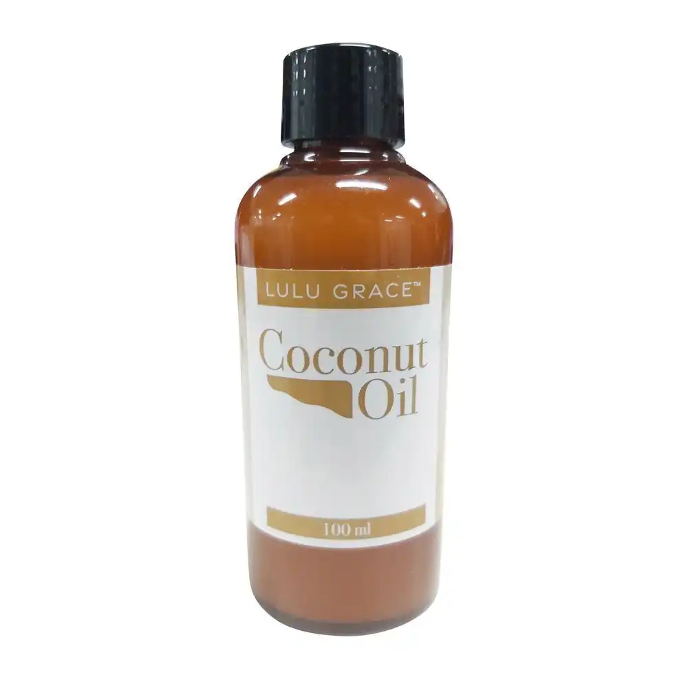 Lulu Grace Liquid Coconut Oil Skin Hair Care 100ml
