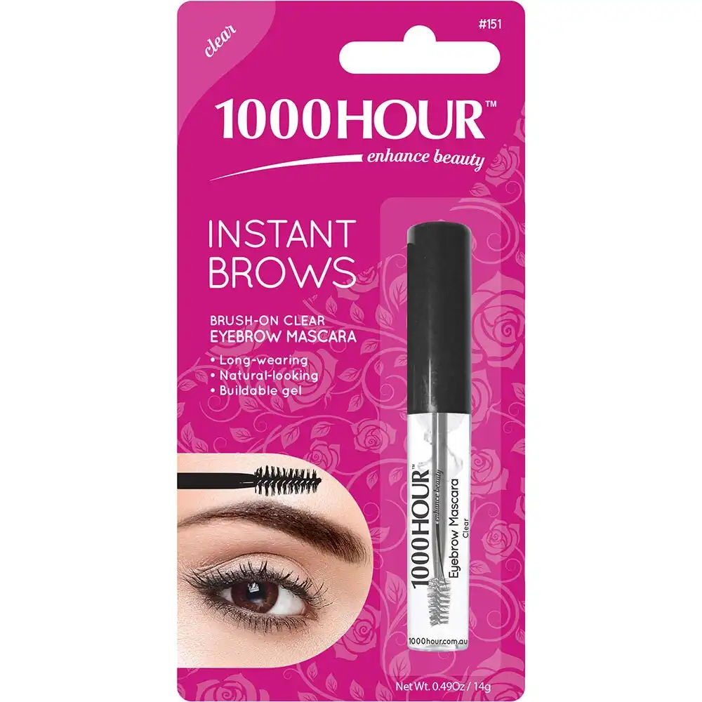1000 Hour Instant Brows Eyebrow Mascara Clear 14g
