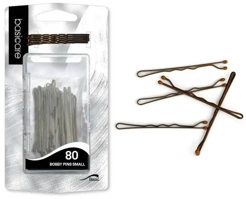 Basicare Bobby Brown Pins Small Set of 80 5cm