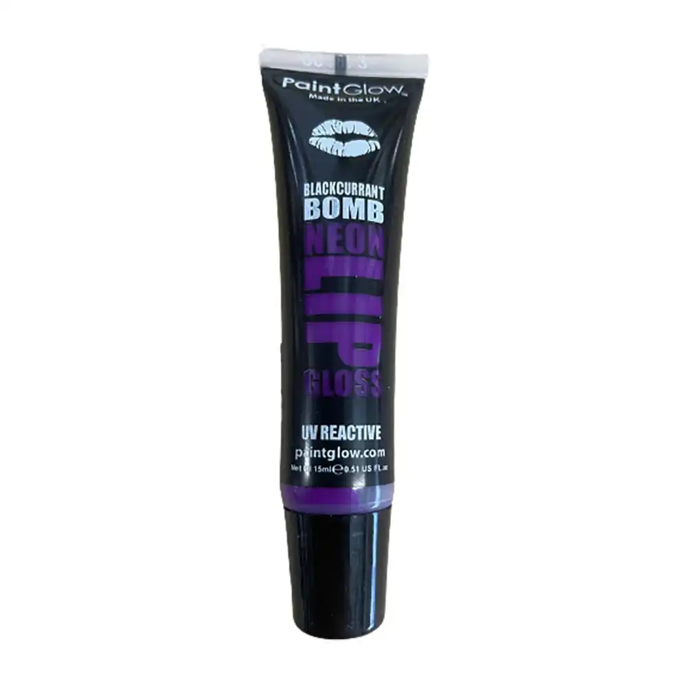 Paintglow 15ml Blackcurrant Bomb Flavoured Neon Purple UV