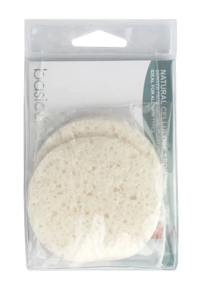 Basicare Natural Cellulose Sponge 7.5cm