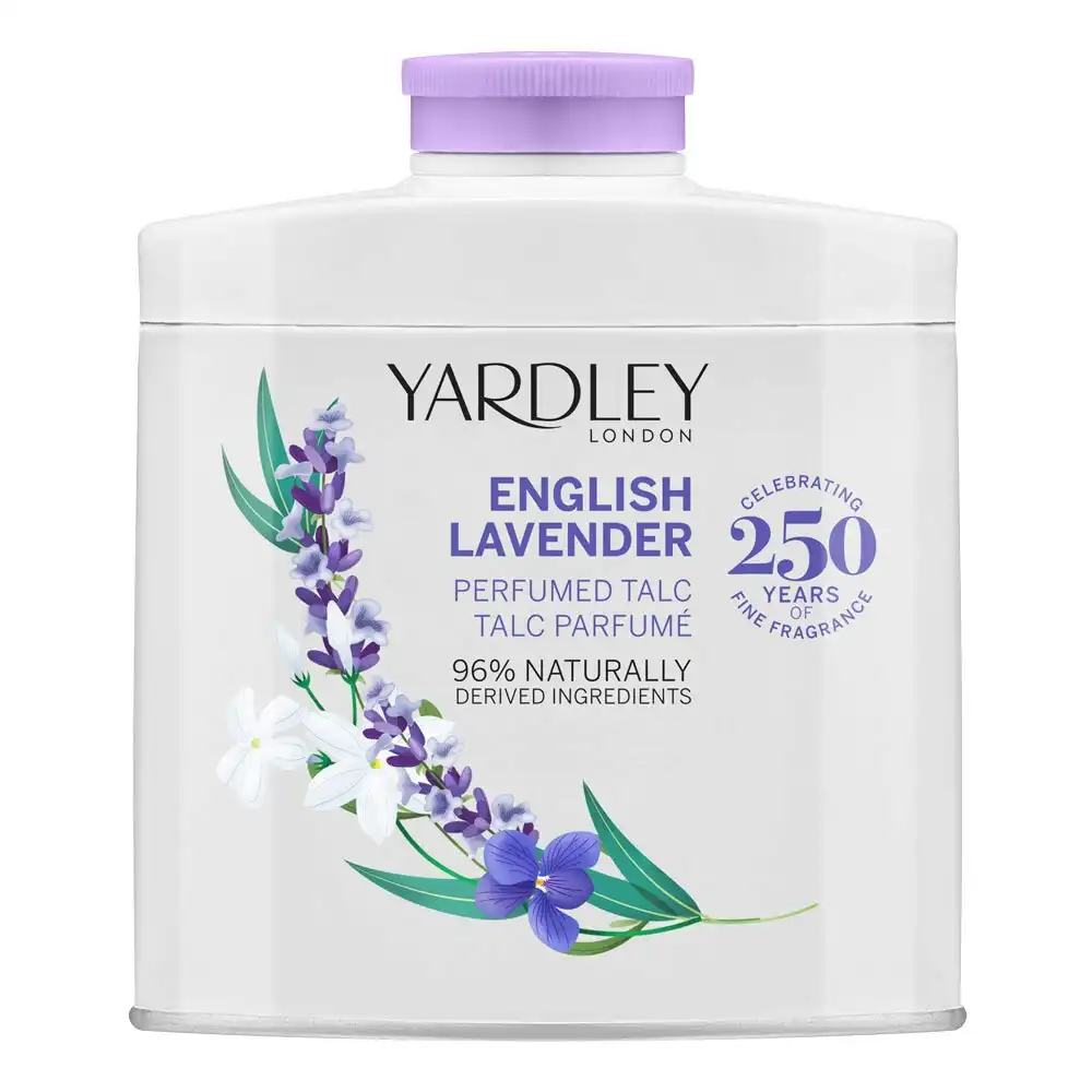 Yardley English Lavender Perfumed Mini Talc 50g