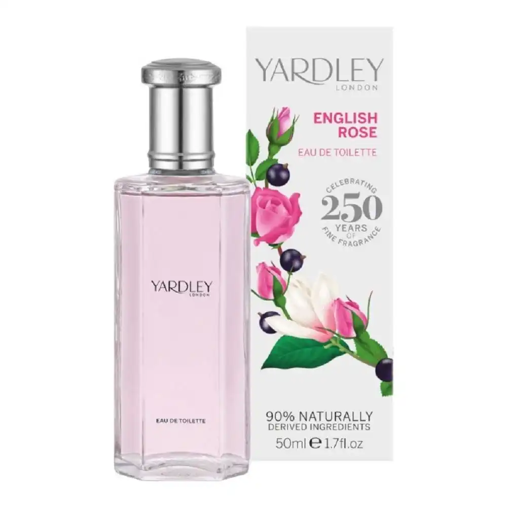 Yardley English Rose Womens Eau de Toilette 50ml