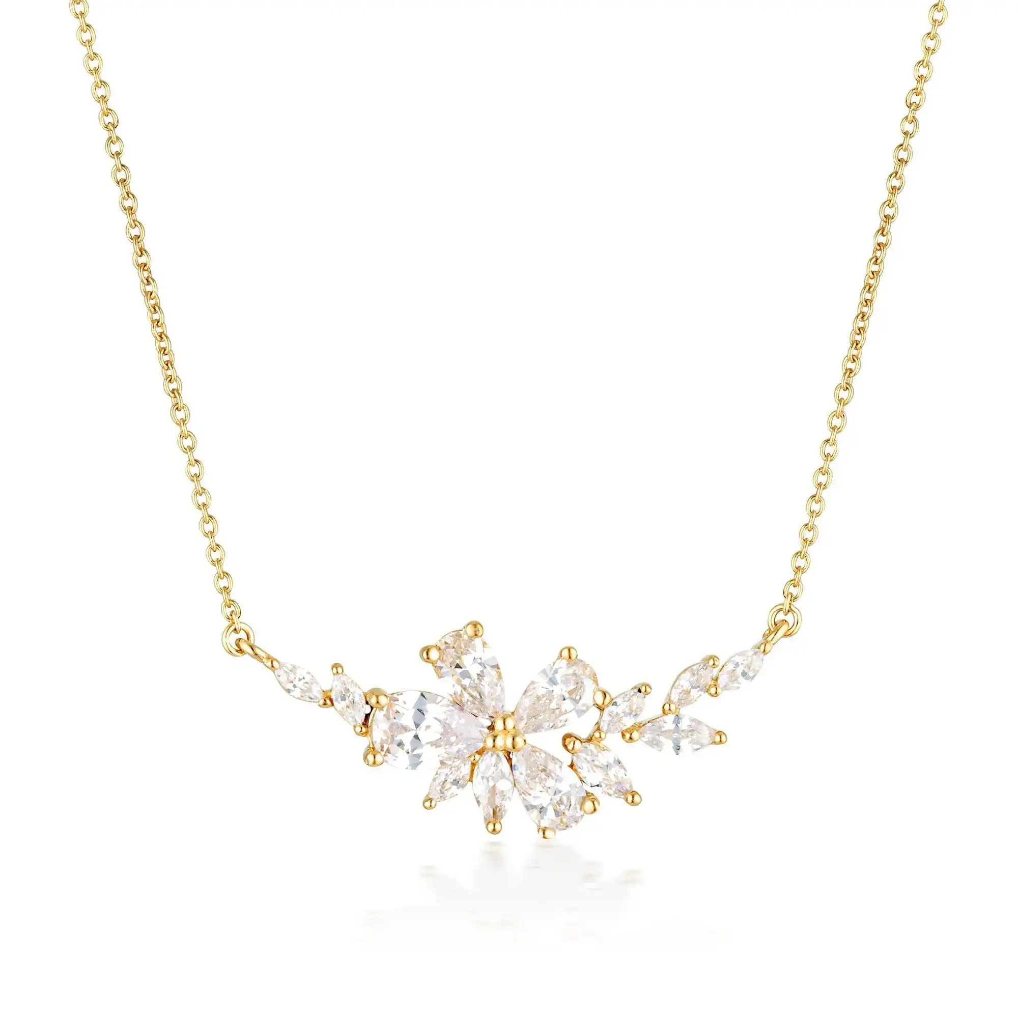 Georgini Iconic Bridal Hyacinth Necklace Gold