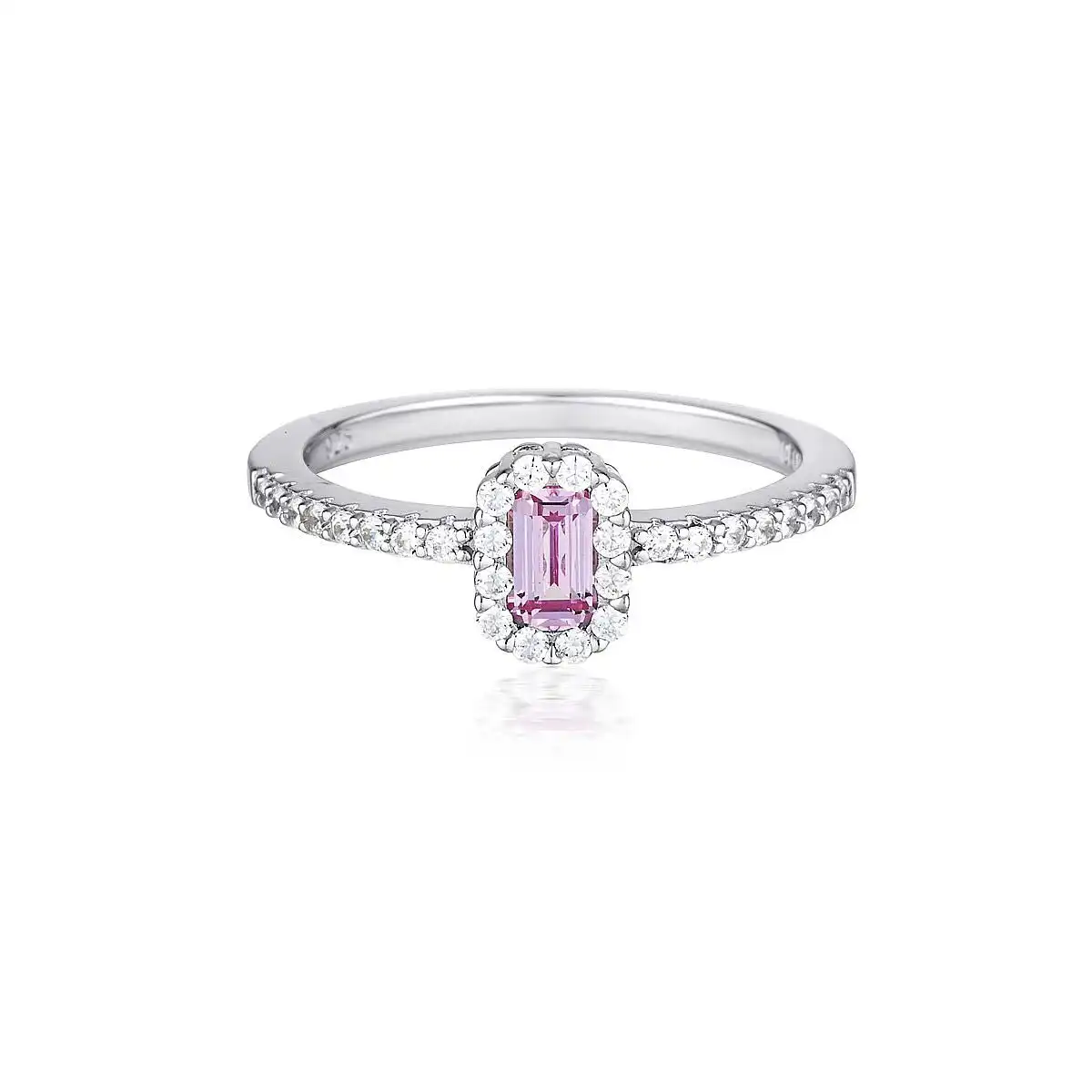 Georgini Paris Pink Sapphire Ring