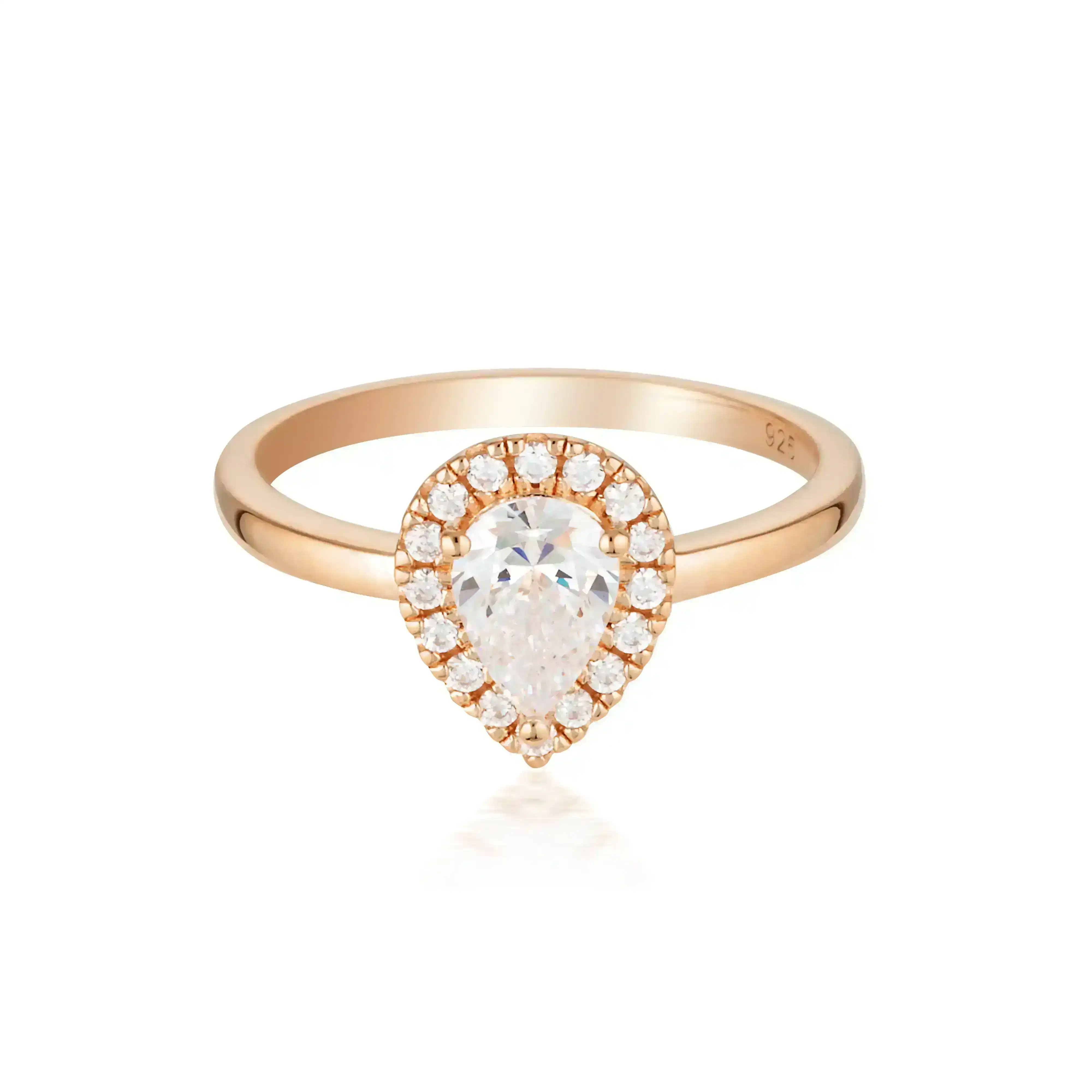 Georgini Luxe Splendore Ring Rose Gold