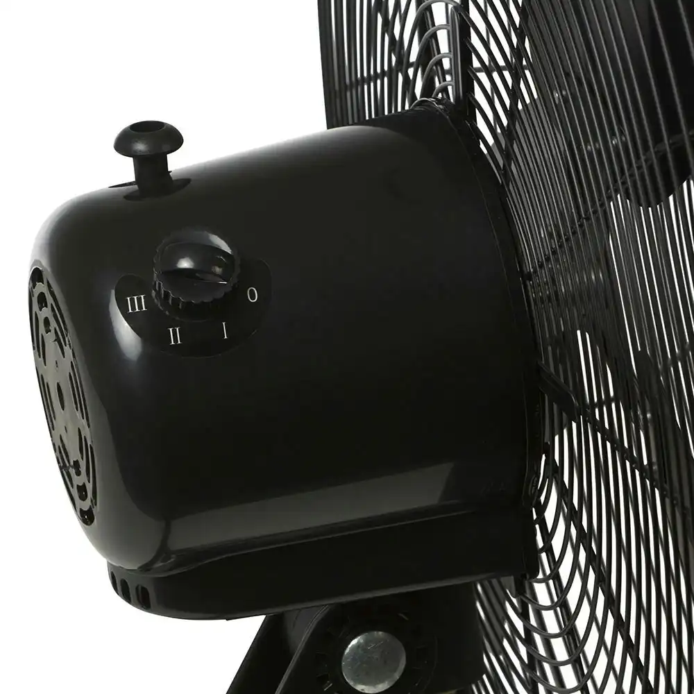 Dimplex 40cm High Velocity Oscillating Floor Fan Black Home Air Cooling